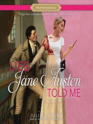 cover image of Lies Jane Austen Told Me